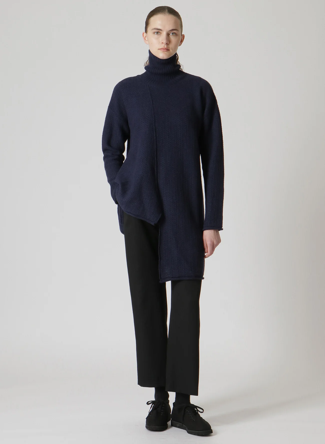 TUCK STITCH ASM FLARE TURTLE NECK PO - Image 3