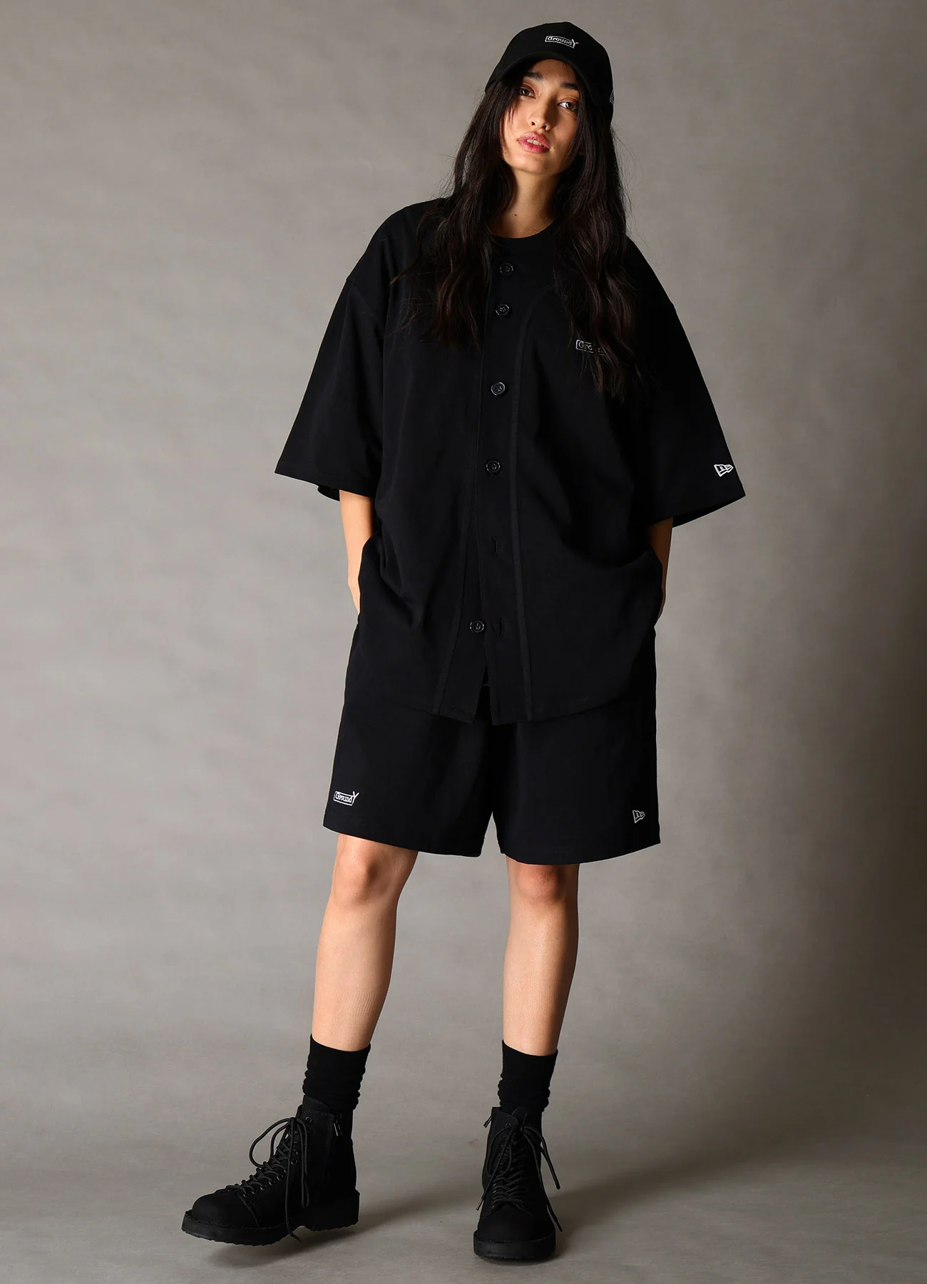 Ground Y×NEW ERA Ground Y BACK LOGO BASE BALL SHIRT - Image 5