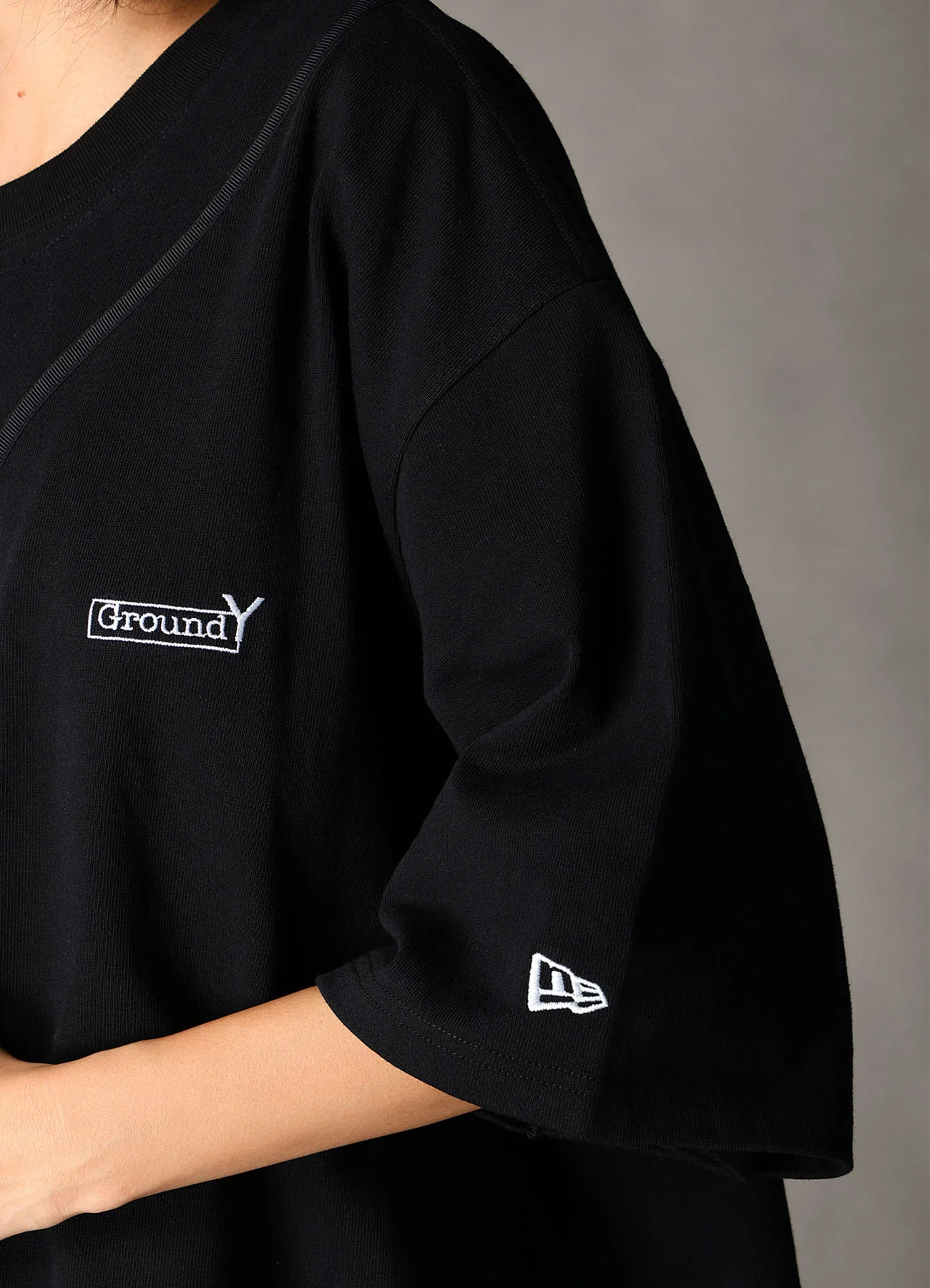 Ground Y×NEW ERA Ground Y BACK LOGO BASE BALL SHIRT - Image 9