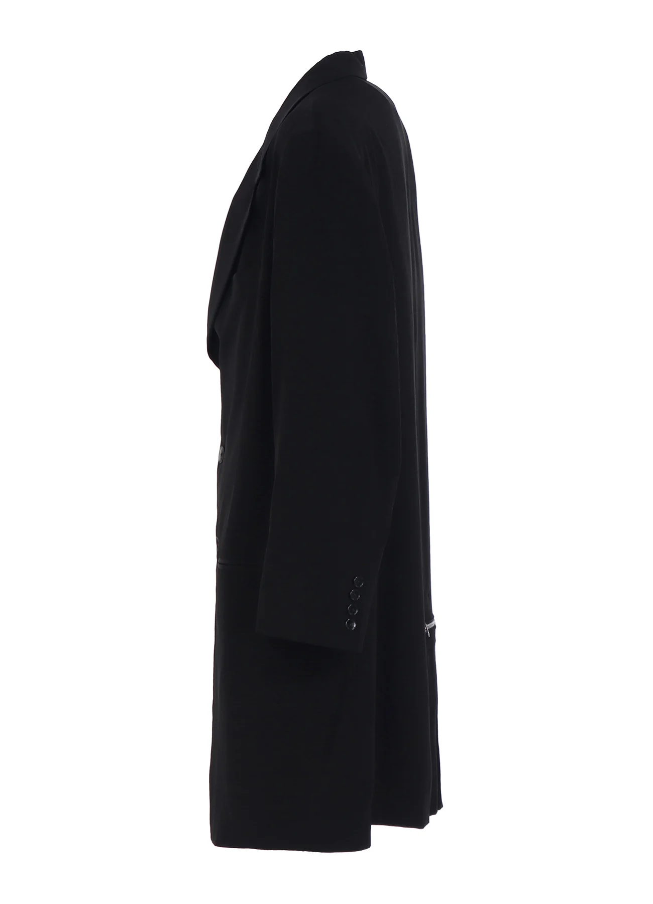 CREPE DE CHINE RIGHT PLEATED JACKET - Image 14
