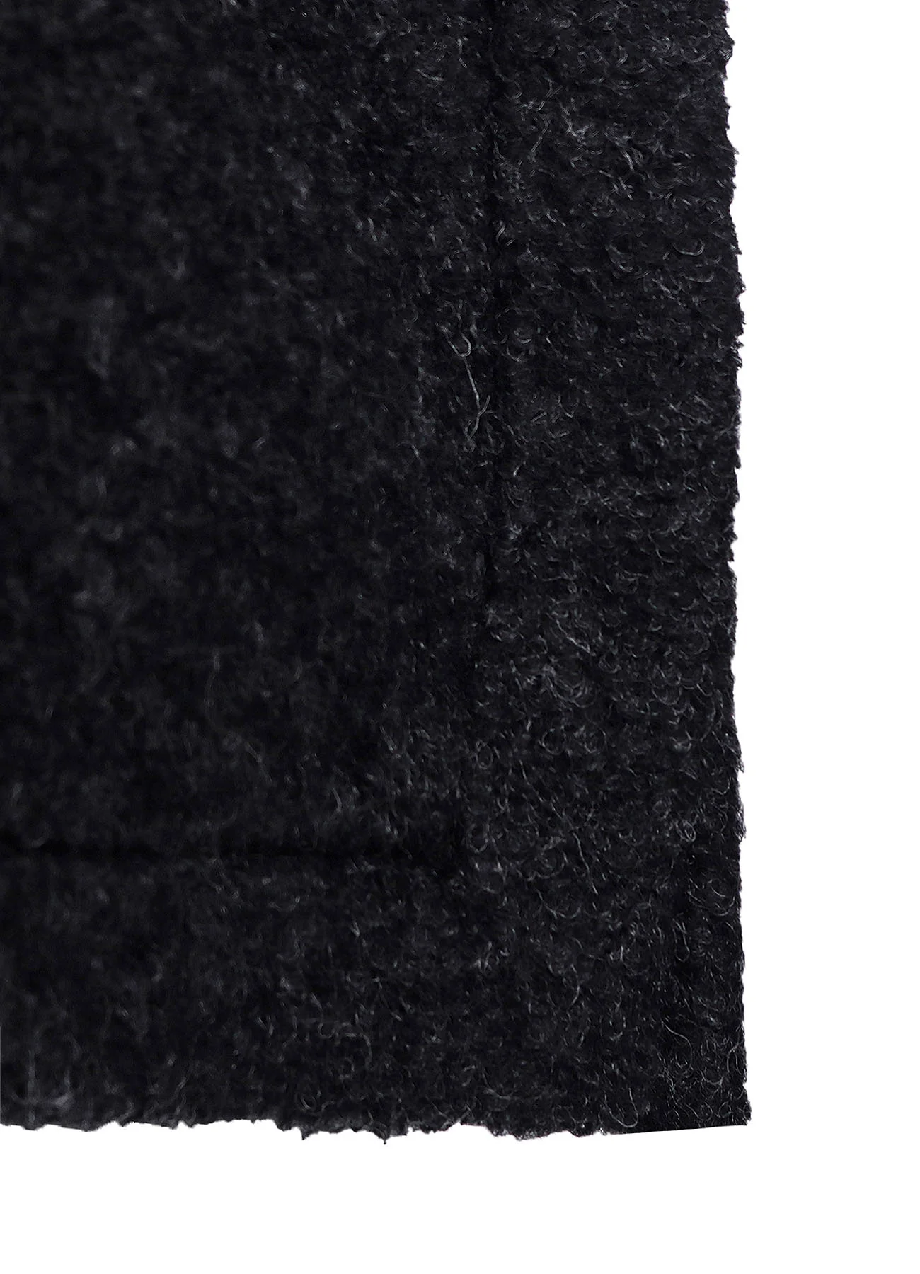 SHEEP PILE LONG JACKET WITH DOUBULE FRONT BOTTUN - Image 7