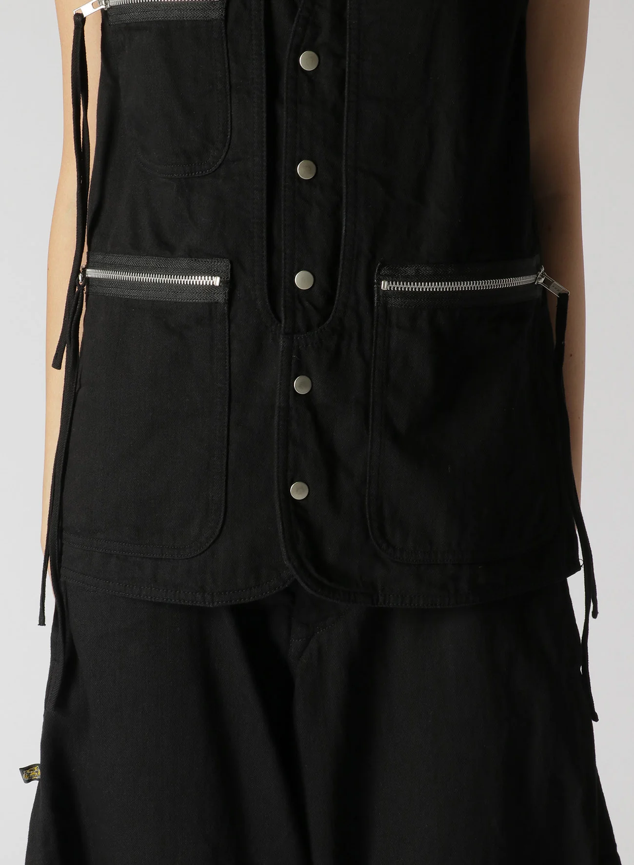 LIMI feu×TORAICHI DENIM VEST - Image 11
