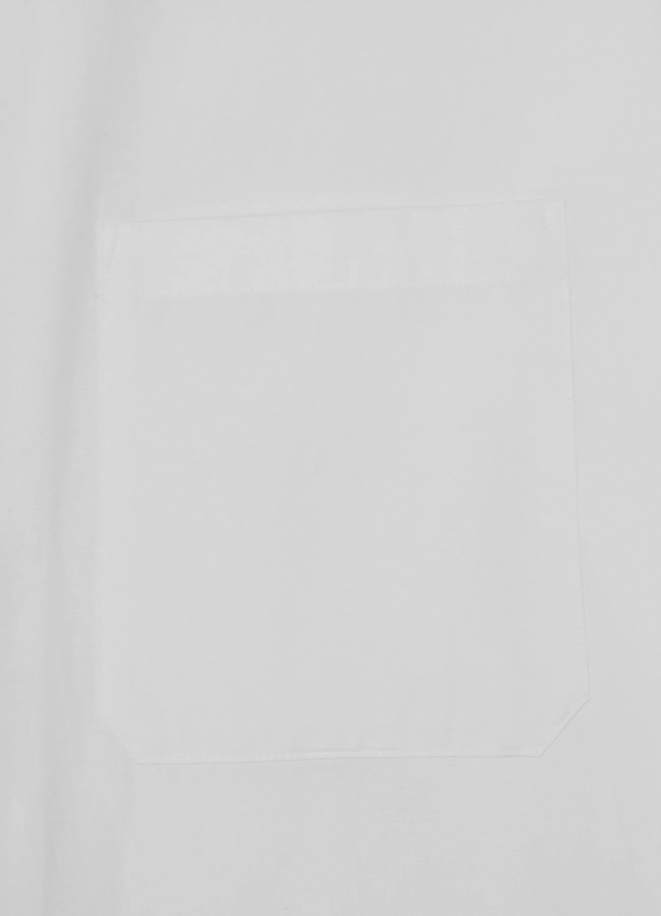 100/2 COTTON BROADCLOTH CLASSIC OVERSIZED SHIRT - Image 7