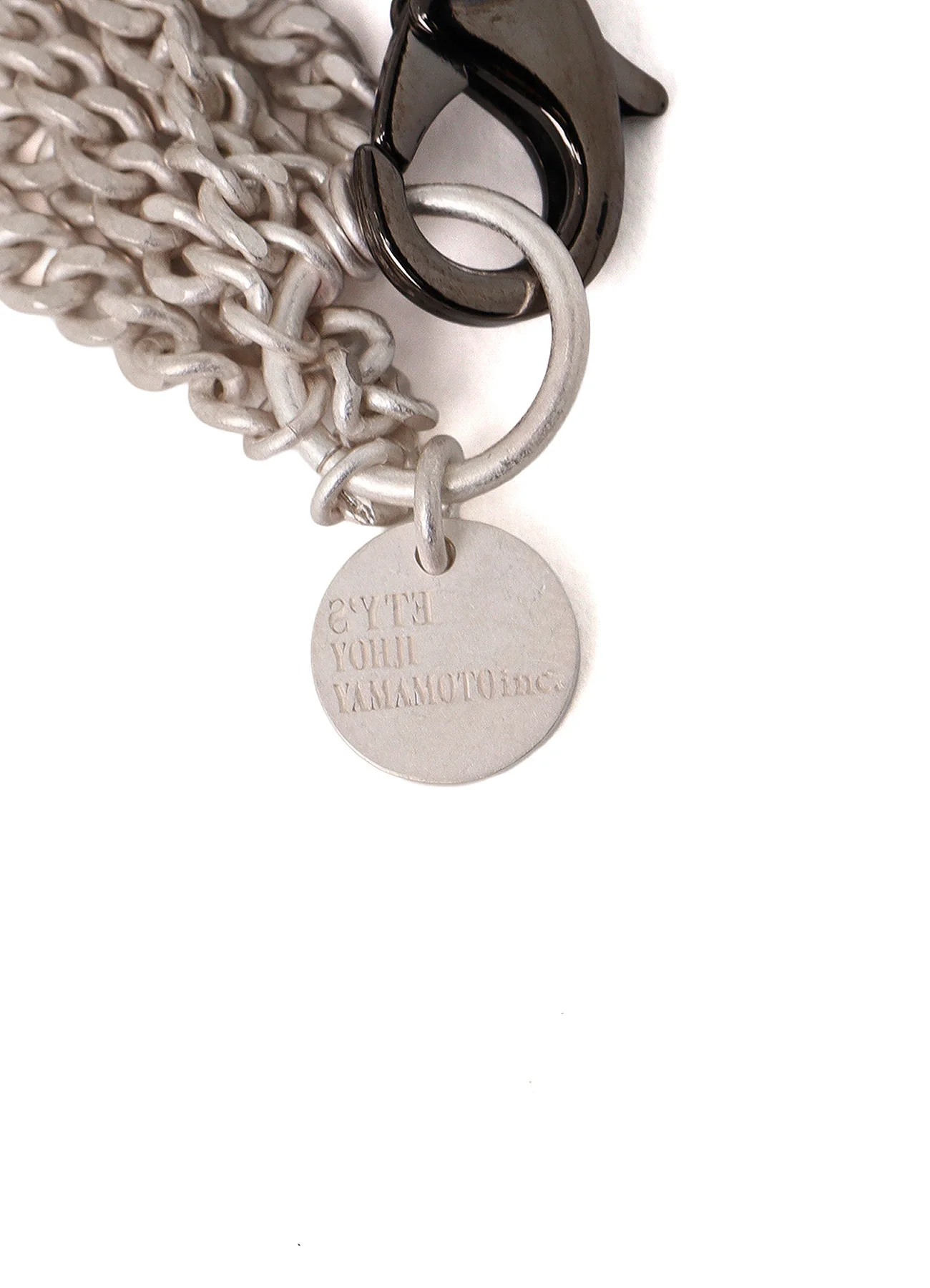 TWO-TONE CONTRAST MULTI CHAIN NECKLACE - Image 13