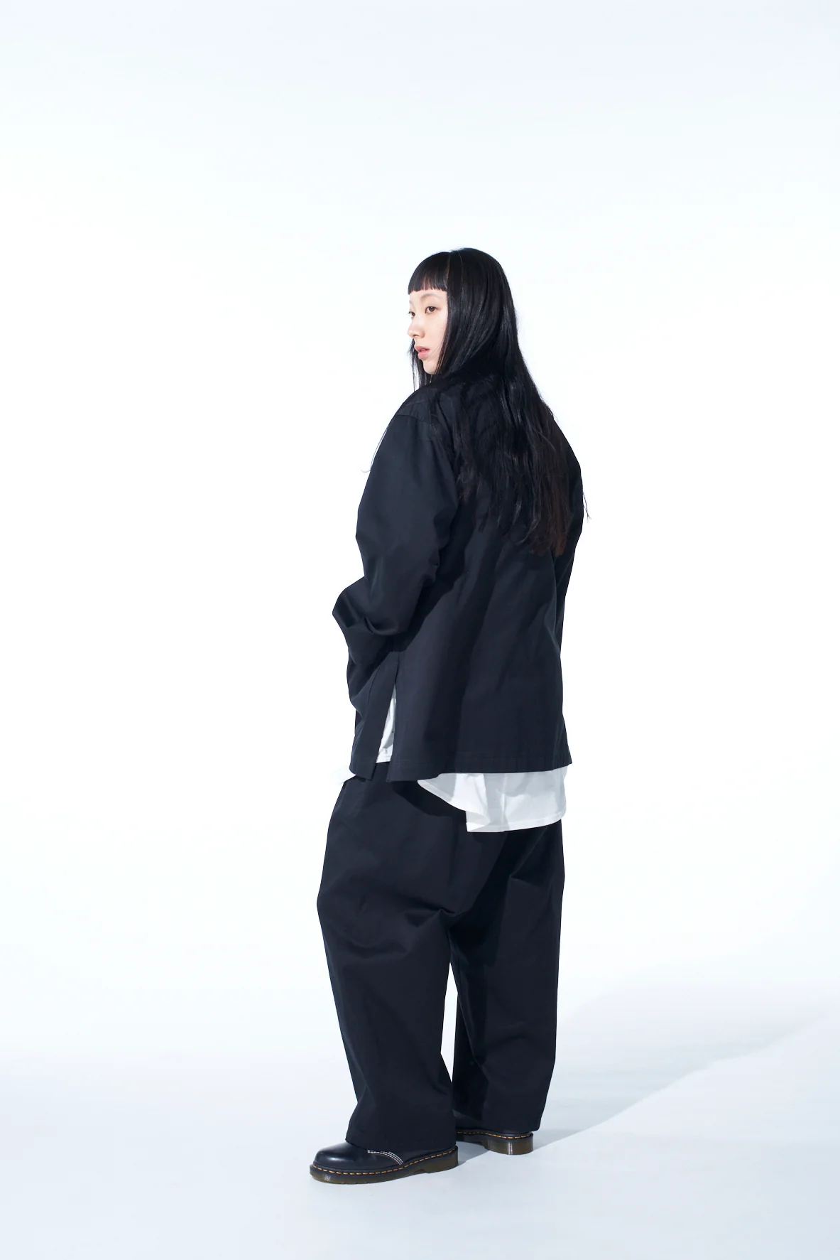 WEPON CLOTH WAIST-STRING WIDE PANTS - Image 11